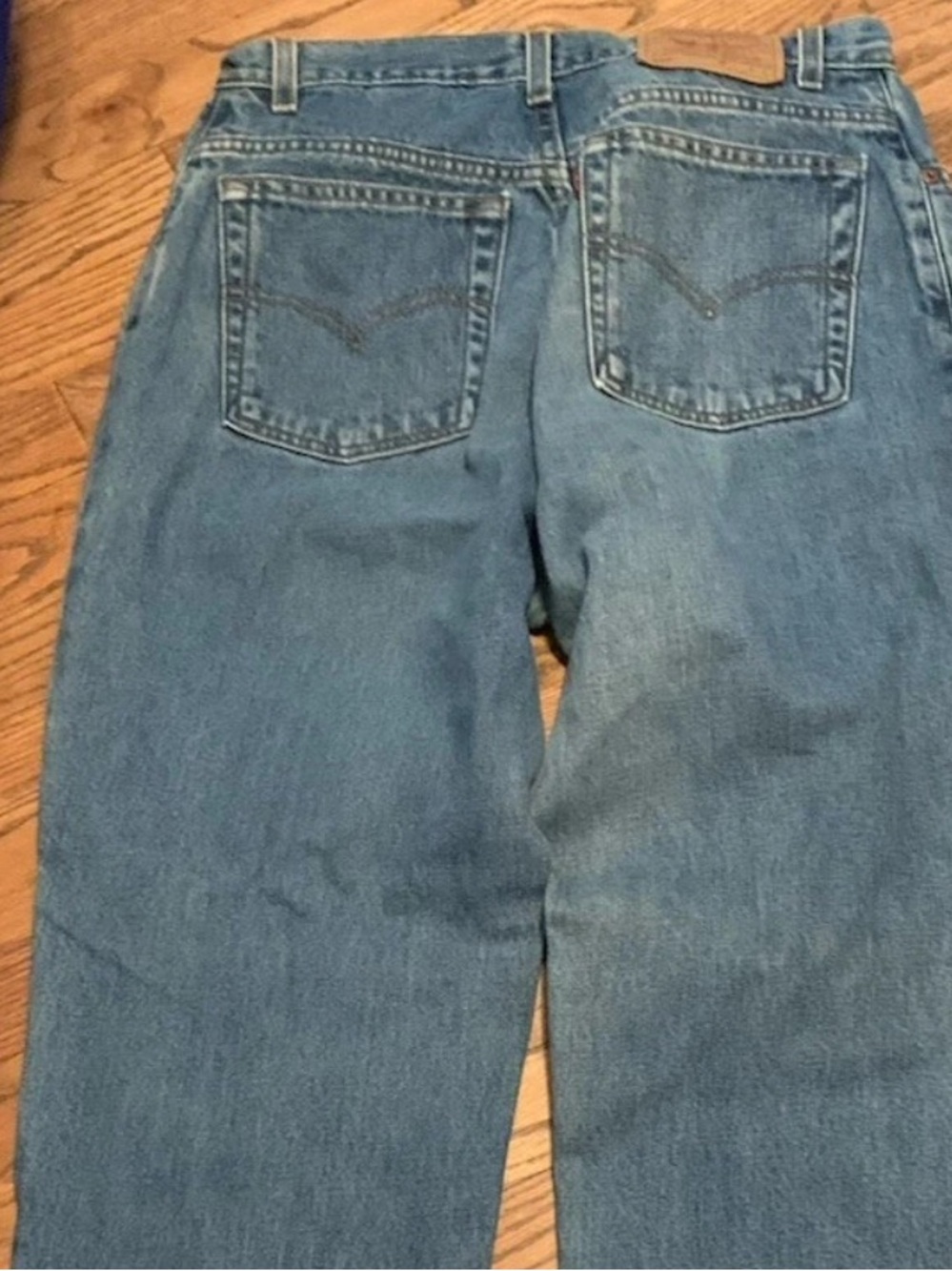 VTG 90s Levi’s 550 Relaxed Fit Tapered Leg Jeans - USA - Women’s Size 12R Long